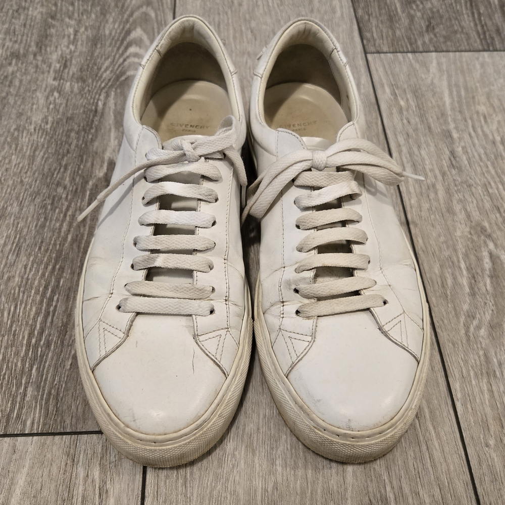 Men's White Givenchy Sneakers, Size 41